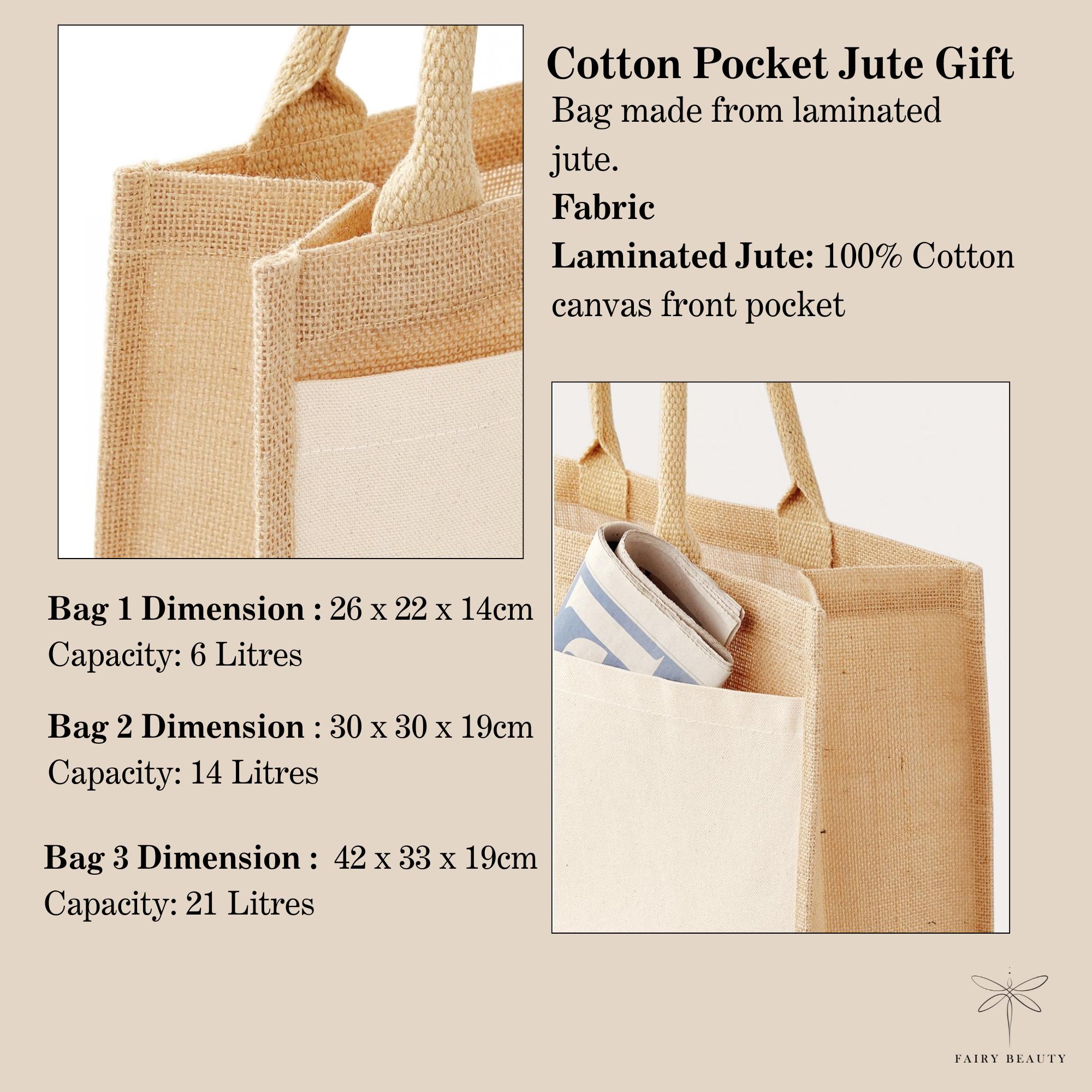 Personalized Knitting Bag: Custom Jute Tote Bag for Yarn Storage - Image 5