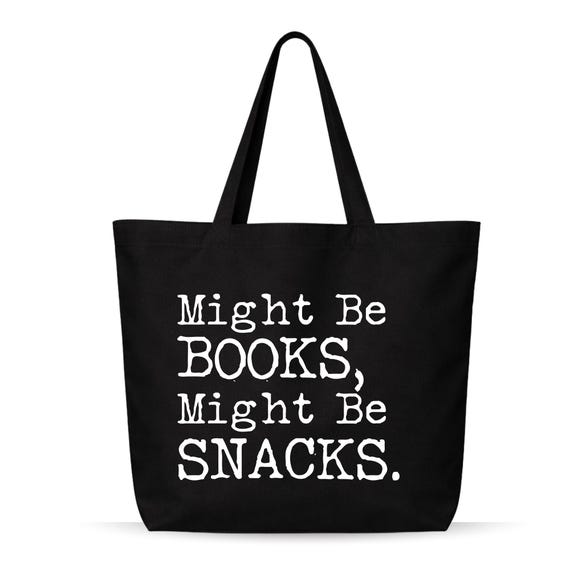 Book Lover Tote Bag | Funny Reader Gift, Organic Cotton Canvas - Image 6