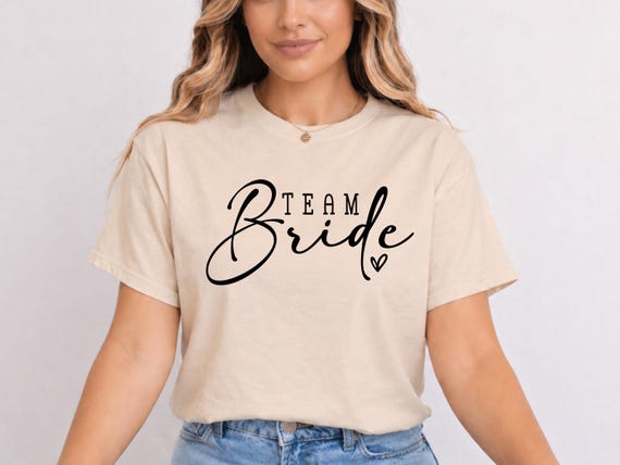 Personalised Team Bride Shirts, Bachelorette Party Shirts, Matching Bride Tribe T Shirts, Hen Party Wedding Tee, Bride Gift - Image 2