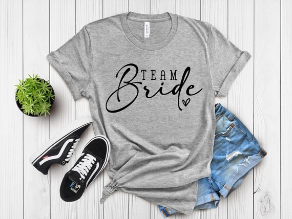 Personalised Team Bride Shirts, Bachelorette Party Shirts, Matching Bride Tribe T Shirts, Hen Party Wedding Tee, Bride Gift - Image 4